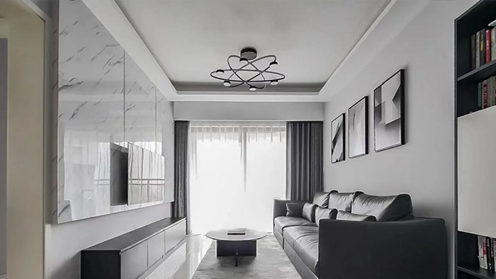 現(xiàn)代風(fēng)的簡約家，四季都好適合呀·極刻美家全屋整裝