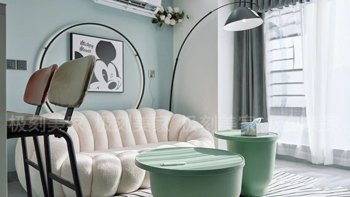 湖南長(zhǎng)沙卓越江岸-50㎡黑白風(fēng)·極刻美家全屋整裝