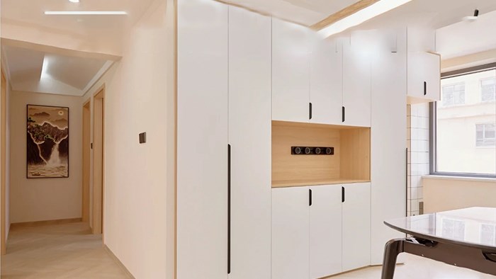  長(zhǎng)沙洋湖壹號(hào)雅居-107㎡原木風(fēng)·極刻美家全屋整裝